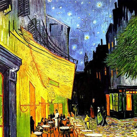 Van Gogh Cafe Terrace At Night Print