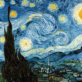 Starry Night By Van Gogh Print