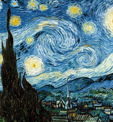 Starry Night By Van Gogh Print