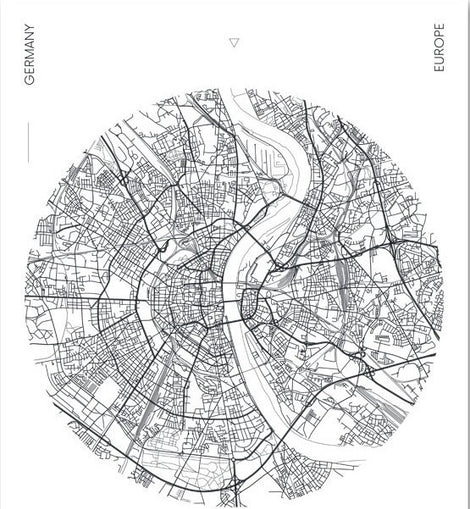 Cologne Map Canvas