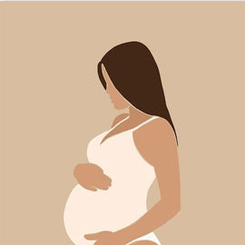 Beautiful Pregnant Woman Canvas