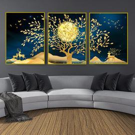 The Golden Tree Canvas