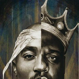 King Tupac Print