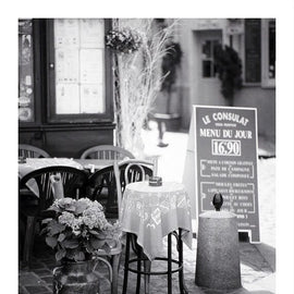 Corner Cafe in Paris Canvas